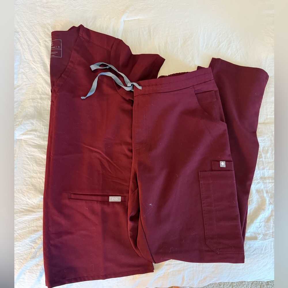 Burgandy Women’s figs set s/m